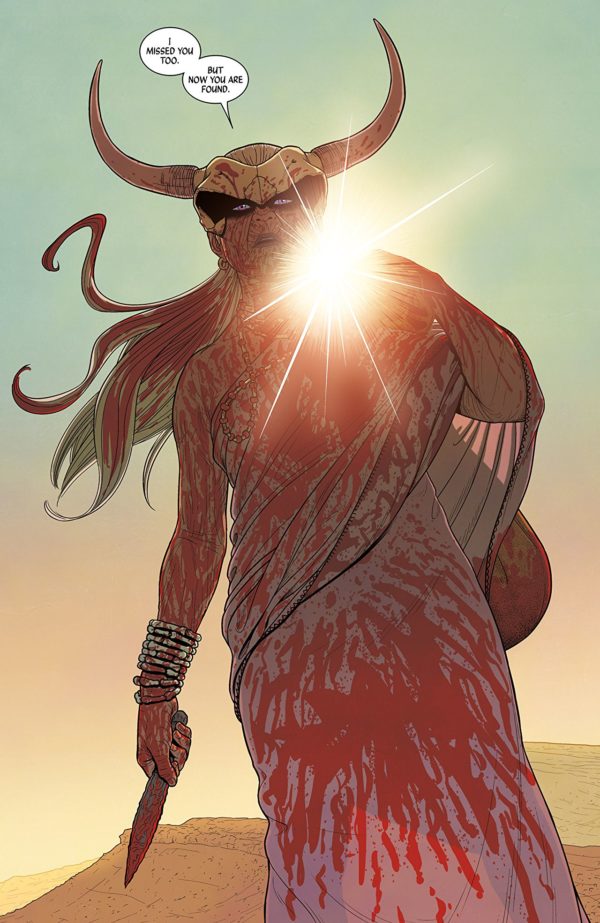 The Wicked + The Divine #34 art by Jamie McKelvie and Matthew Wilson