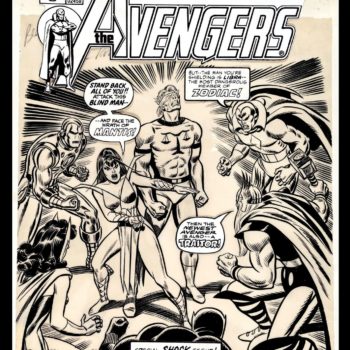 avengers Comic Connect auction
