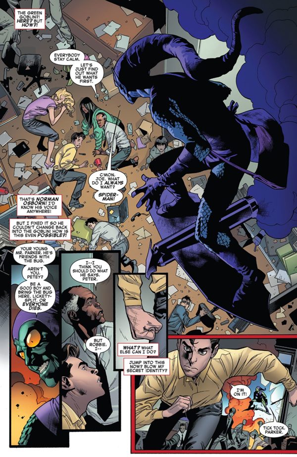 Amazing Spider-Man #798 art by Stuart Immonen, Wade von Grawbadger, and Marte Gracia