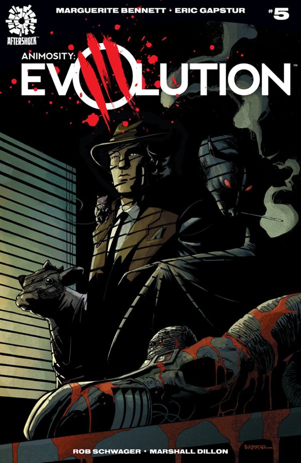 Animosity: Evolution #5 cover by Eric Gapstur Rob Schwager