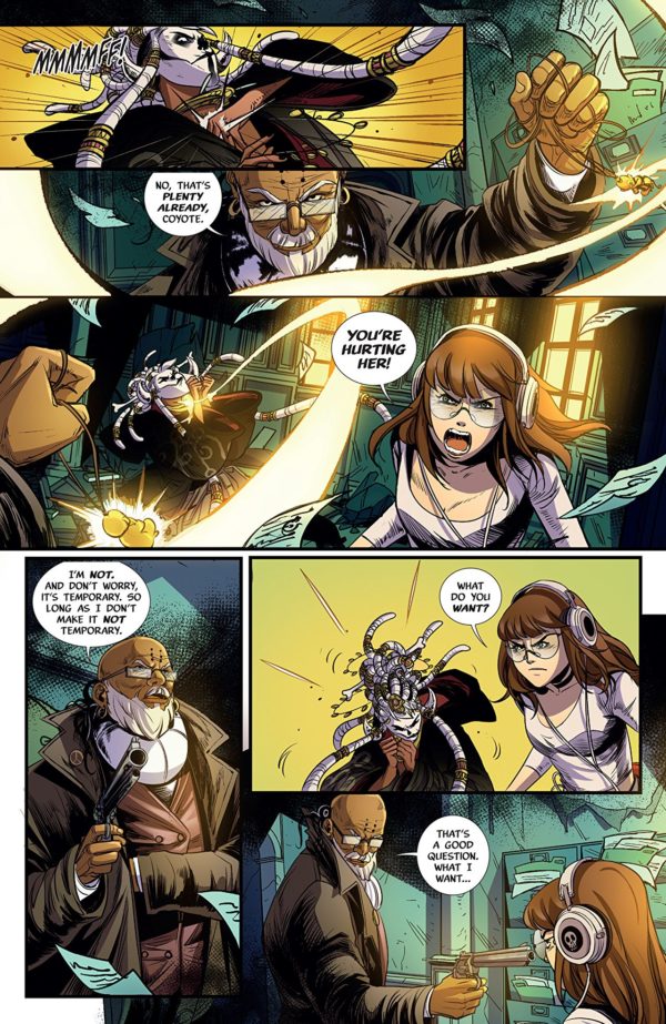 Backways #4 art by Eleonora Carlini and Silvia Tidei