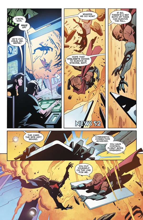 Batman Beyond #18 art by Phil Hester, Ande Parks, and Michael Spicer