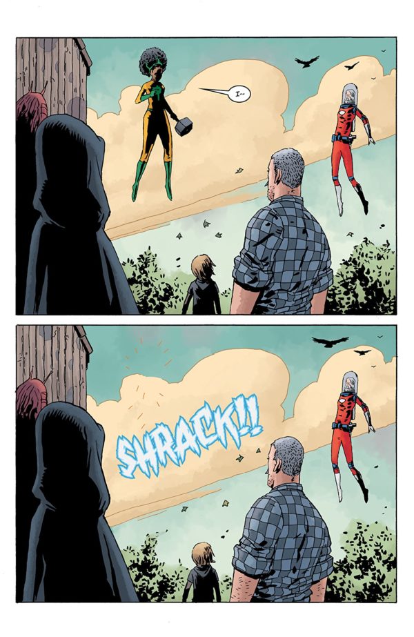 Black Hammer: Age of Doom #1 art by Dean Ormston and Dave Stewart