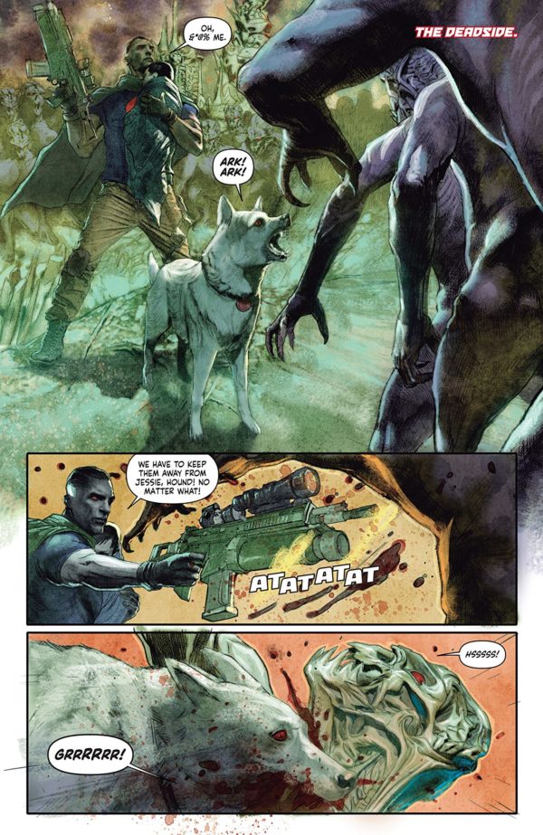 Bloodshot Salvation #8 art by Renato Guedes