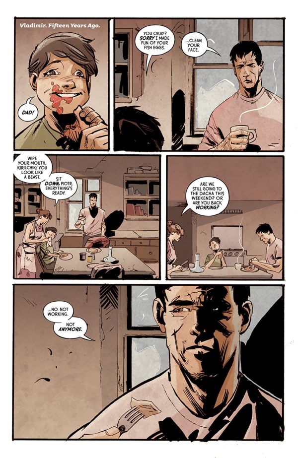 Crude #1 art by Garry Brown and Lee Loughridge