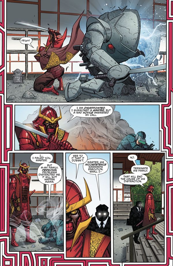 Cyborg #21 art by Tom Derenick, Scott Kolins, and Wil Quintana