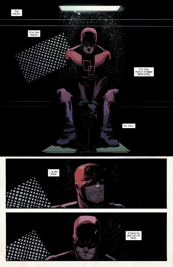 Daredevil #601 art by Mike Henderson and Matt Milla