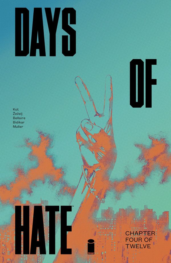 Days of Hate #4 cover by Danijel Zezelj