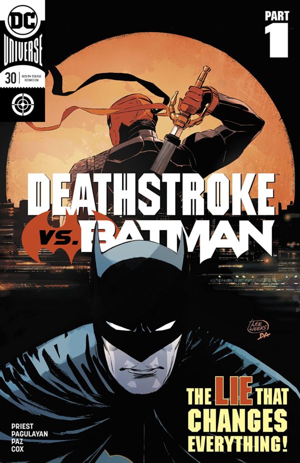 Deathstroke #30 cover by Lee Weeks and Brad Anderson