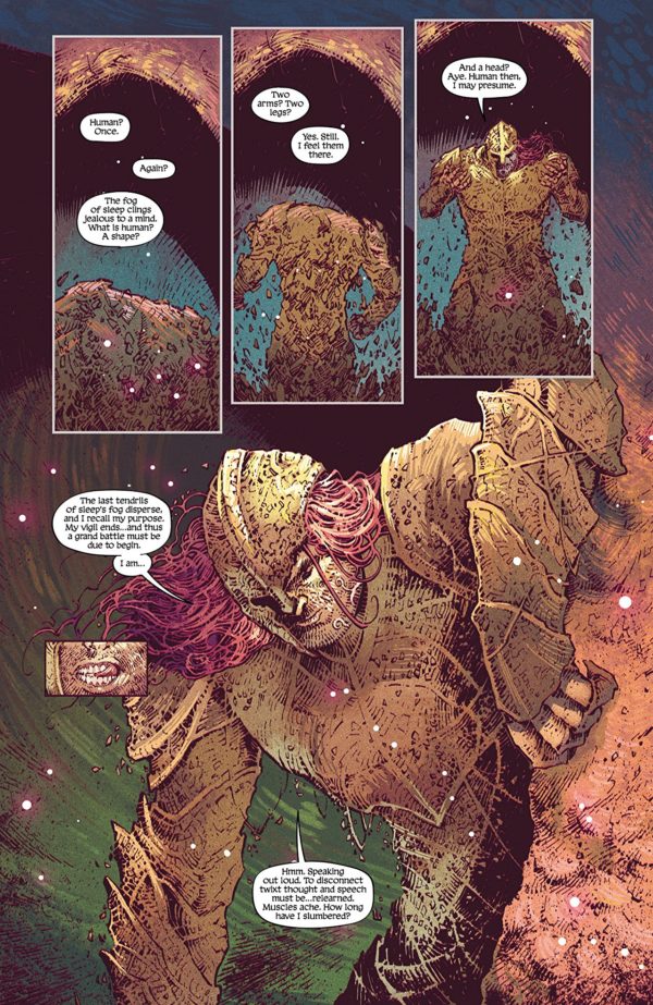 Deep Roots #1 art by Val Rodrigues and Triona Farrell