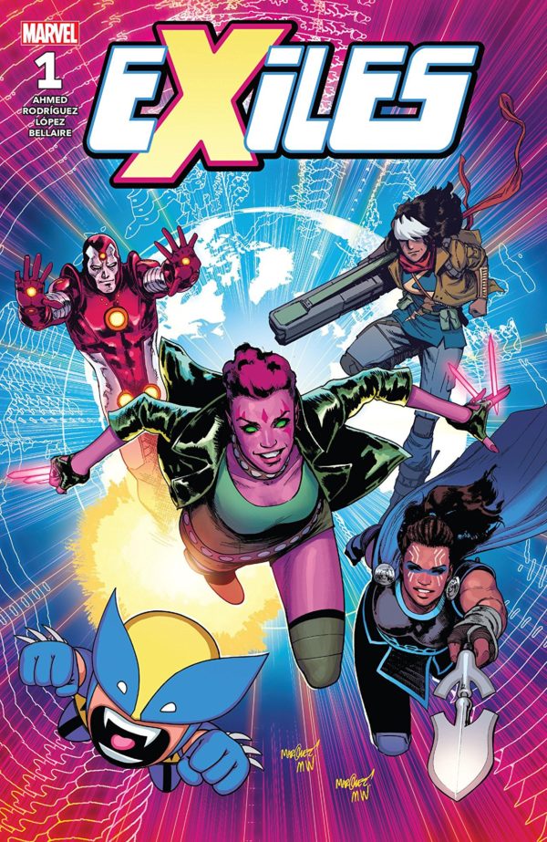 Exiles #1 cover by David Marquez