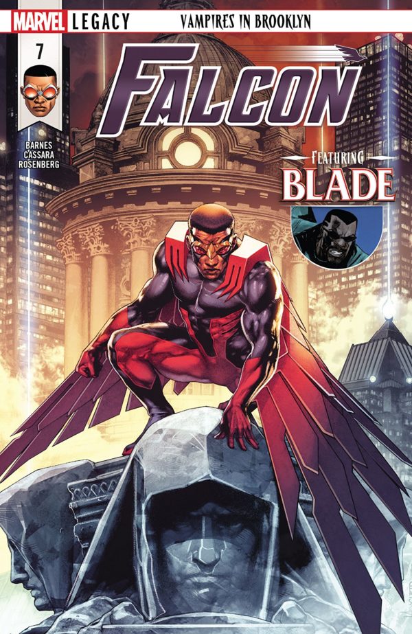 Falcon #7 cover by Jay Anacleto and Romulo Fajardo Jr.