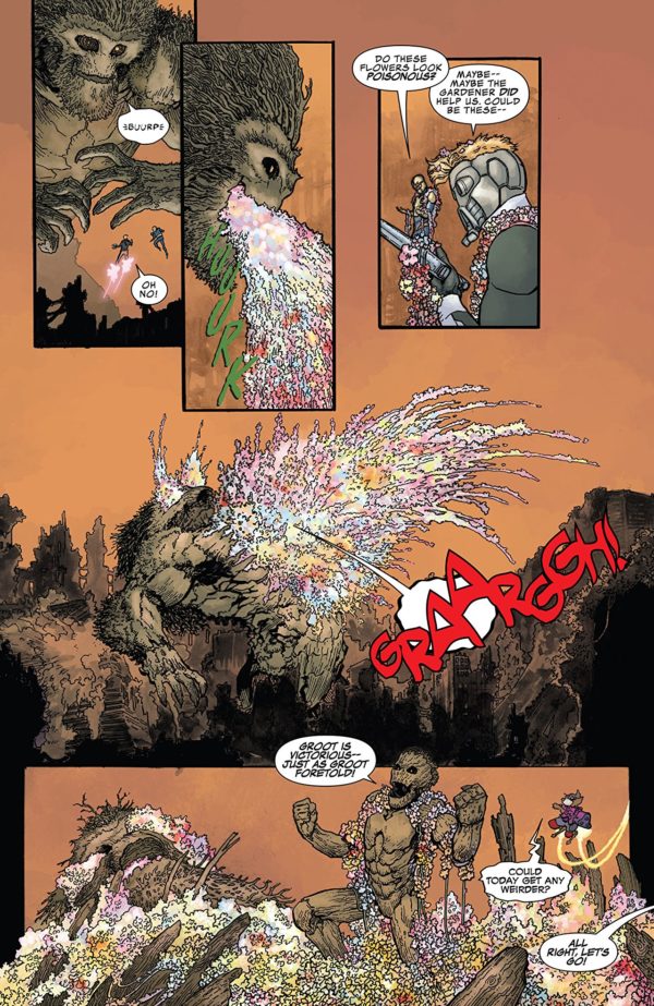 Infinity Countdown #2 art by Aaron Kuder and Jordie Bellaire