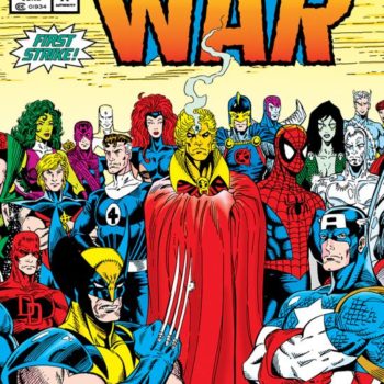 Infinity War #1 cover by Ron Lim and Al Milgrom