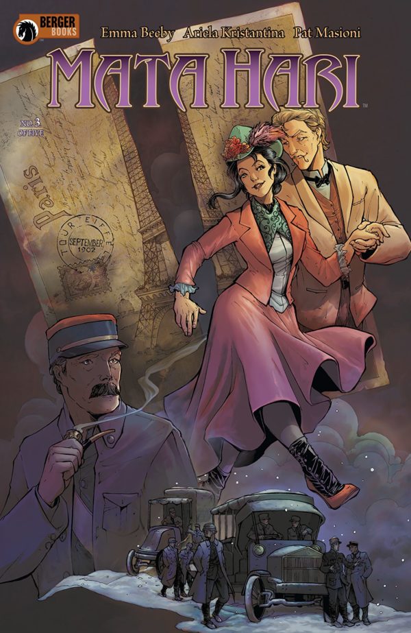 Mata Hari #3 cover by Ariela Kristantina