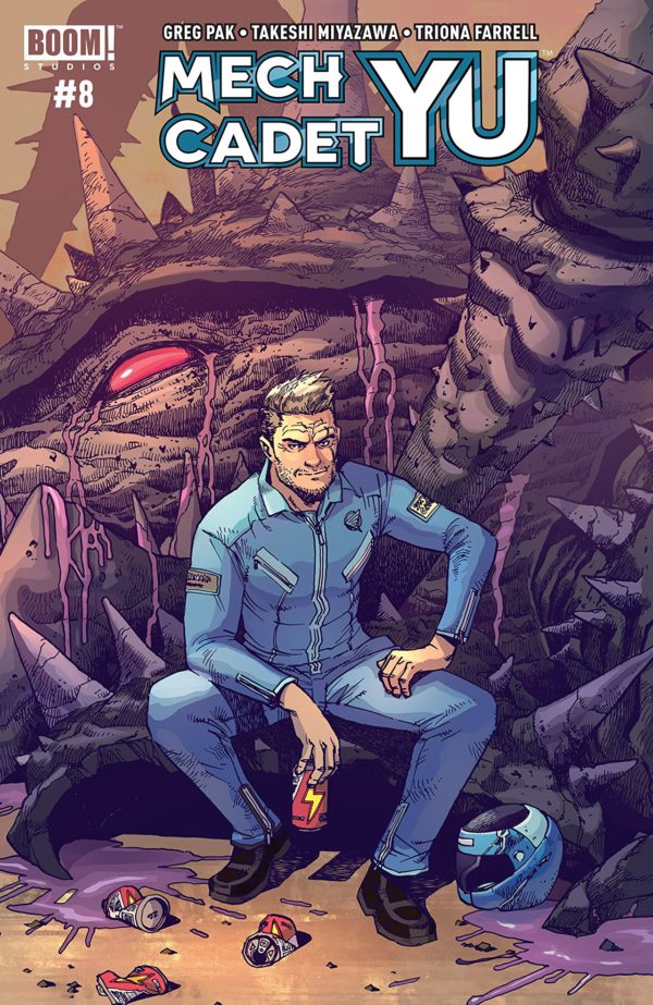 Mech Cadet Yu #8 cover by Takeshi Miyazawa and Raul Angulo