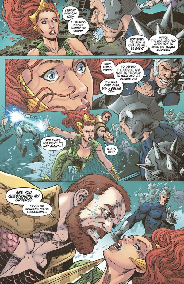 Mera: Queen of Atlantis #3 art by Lan Medina, Norm Rapmund, and Veronica Gandini