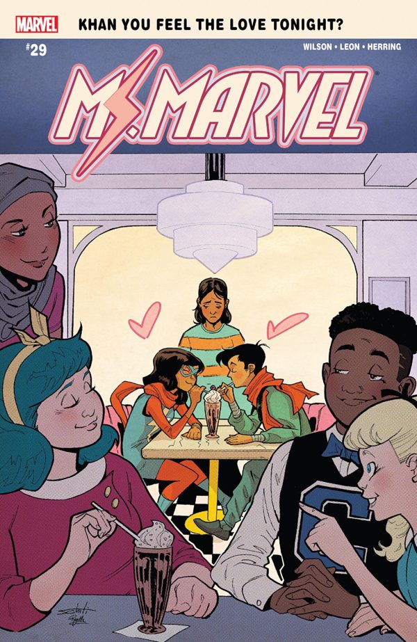 Ms. Marvel #29 cover Valerio Schiti