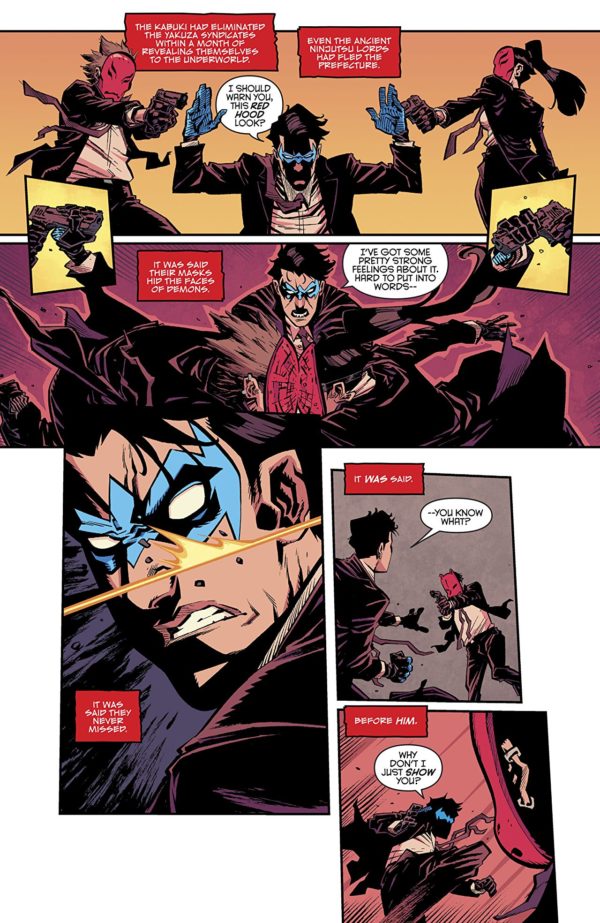 Nightwing #42 art by Jorge Corona and Mat Lopes