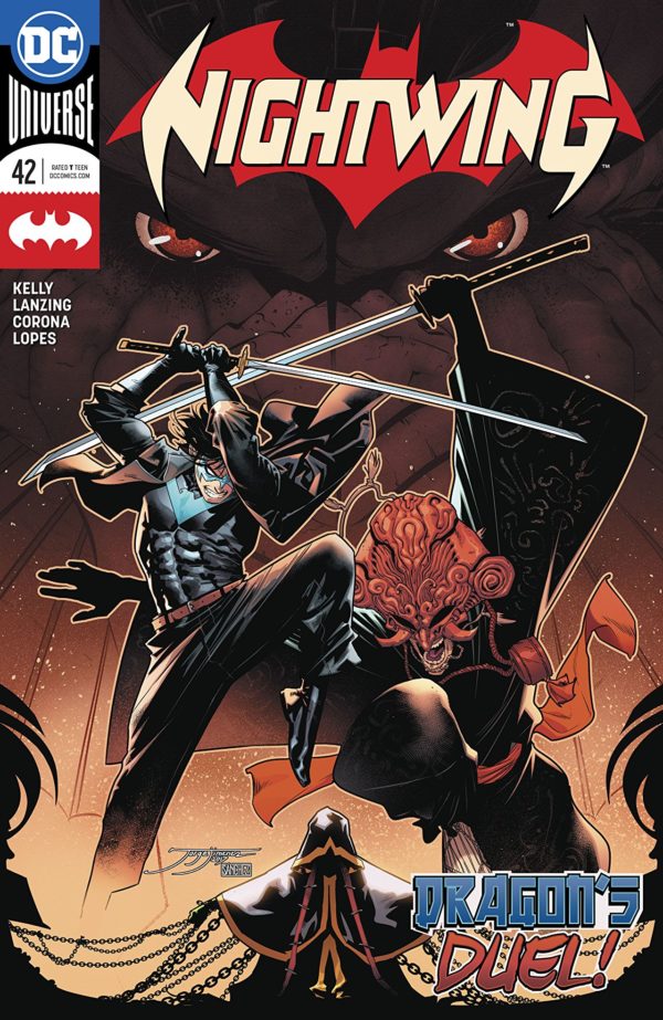 Nightwing #42 cover by Jorge Jimenez and Alejandro Sanchez