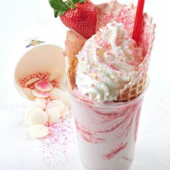 millennial pink milkshake disney springs