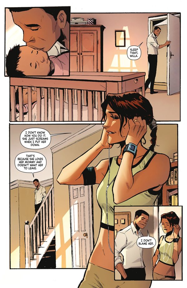 Skyward #1 art by Lee Garbett and Antonio Fabela