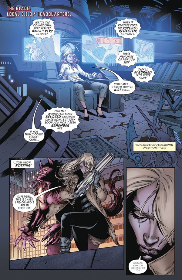 Supergirl #20 art by Robson Rocha, Daniel Henriques, and Michael Atiyeh