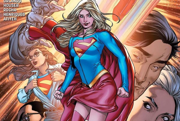 Supergirl #20 cover by Robson Rocha, Daniel Henriques, and Michael Atiyeh