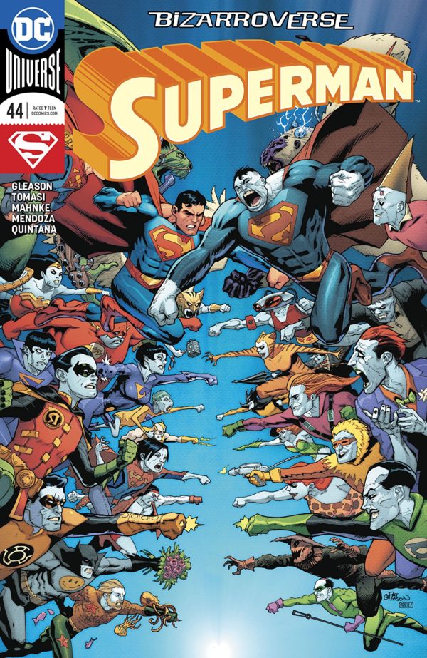Superman #44 cover by Patrick Gleason and Alejandro Sanchez