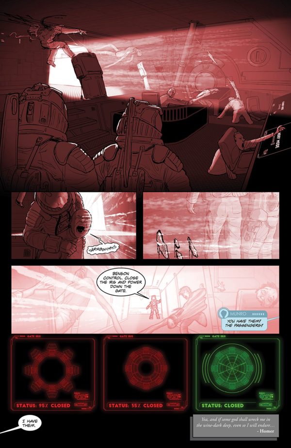 John Carpenters Tales of Science Fiction: Vortex #6 art by Dave and Pete Kennedy