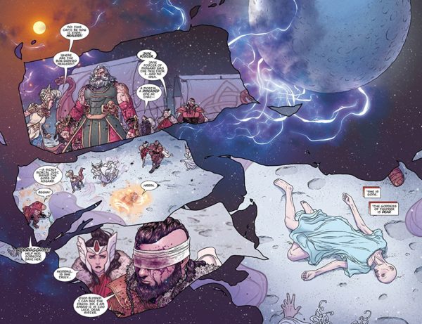Thor #706 art by Russell Dauterman and Matthew Wilson