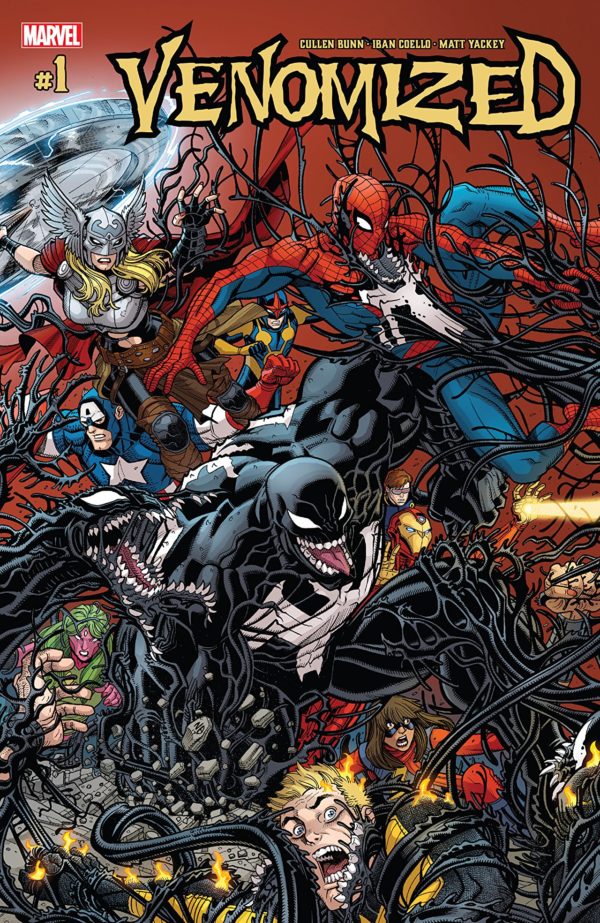 Venomized #1 cover by Nick Bradshaw