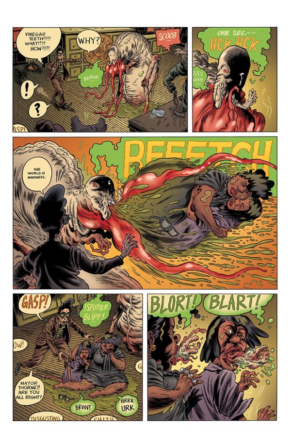 Vinegar Teeth #4 art by Troy Nixey and Michelle Madsen