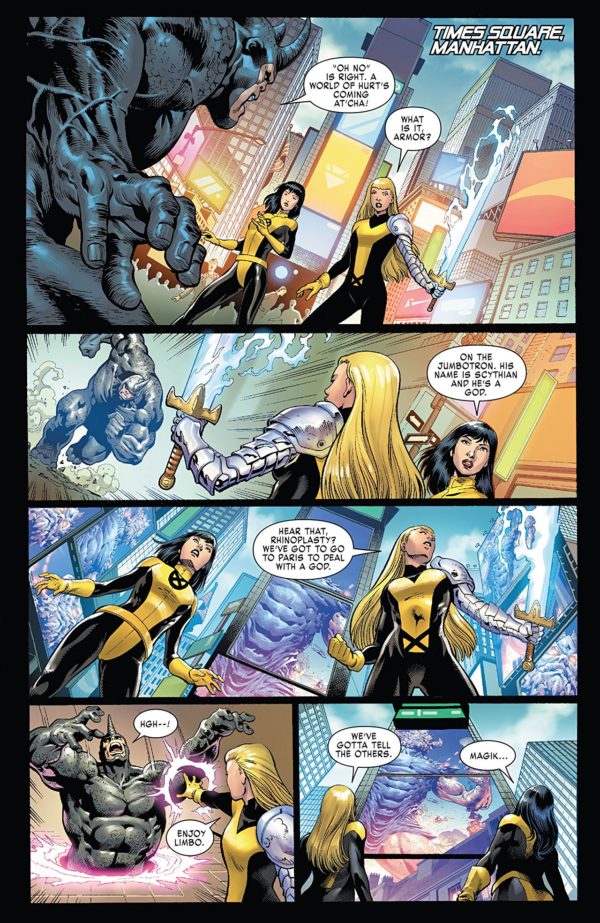 X-Men: Gold #25 art by Paulo Siqueira, Jose Luis, Cam Smith, Victor Olazaba, Arif Prianto, Java Tartaglia, and Juan Fernandez