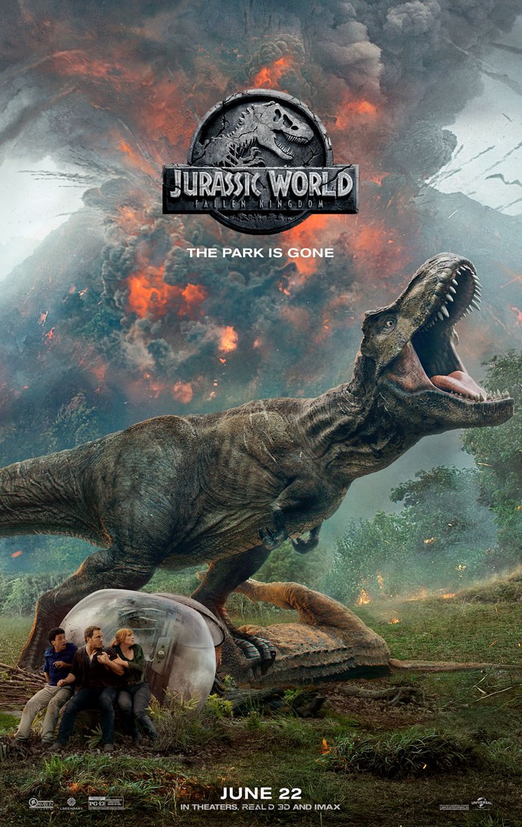 Image result for jurassic world fallen kingdom poster