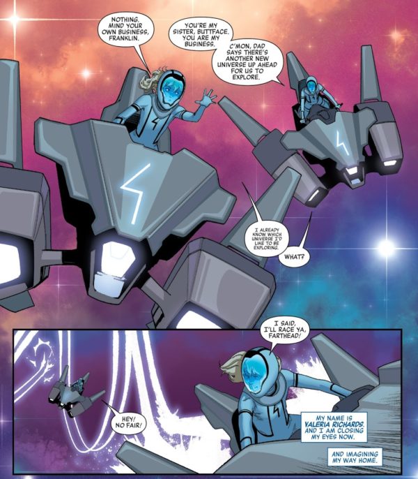 have franklin and valeria been aged up in the new fantastic four 1