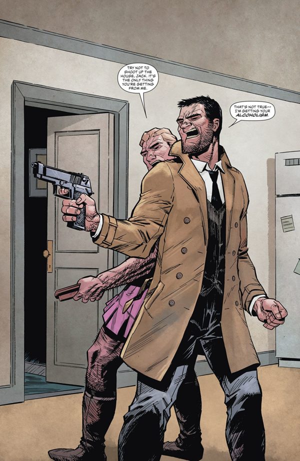 Analog #2 art by David O'Sullivan and Mike Spicer