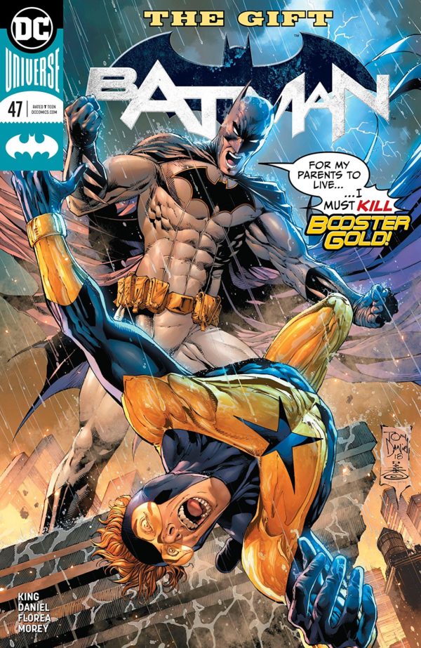 Batman #47 cover by Tony S. Daniel, Danny Miki, and Tomeu Morey