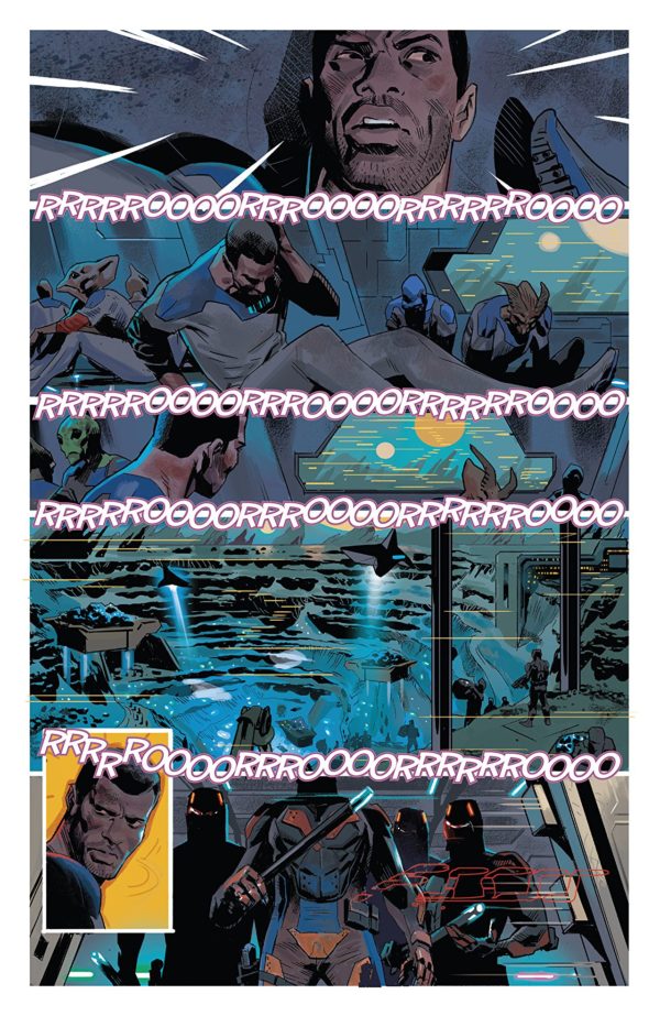 Black Panther #1 art by Daniel Acuña