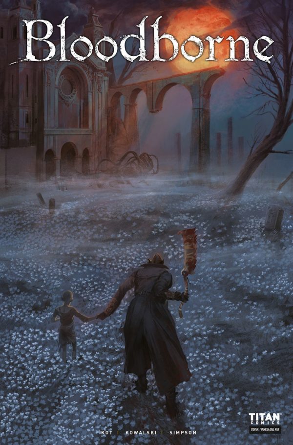 Bloodborne #4 cover by Vanesa del Rey