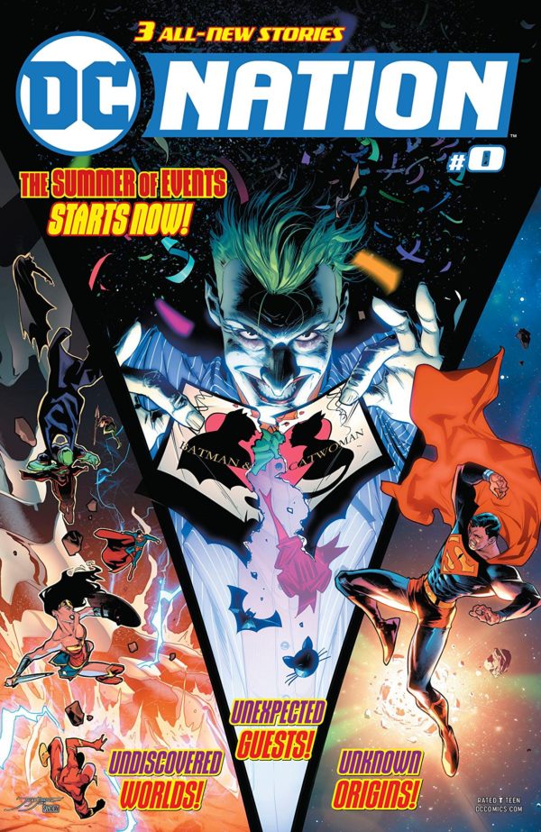 DC Natioon #0 cover by Jorge Jimenez and Alejandro Sanchez