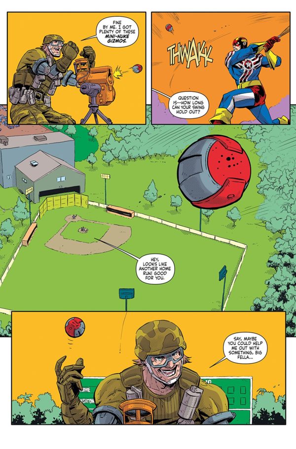 Fighting American #3 art by Andie Tong and Tracy Bailey