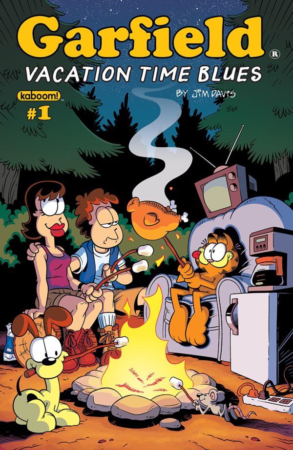 Garfield 2018 Vacation Time Blues cover by Andy Hirsch