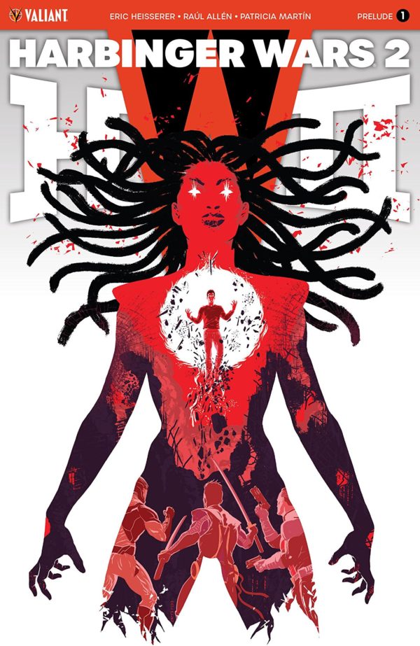 Harbinger Wars II Prelude cover by Raul Allen