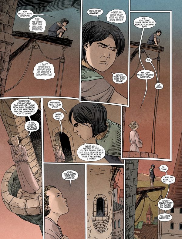 Highest House #4 art by Peter Gross and Fabian Alquier