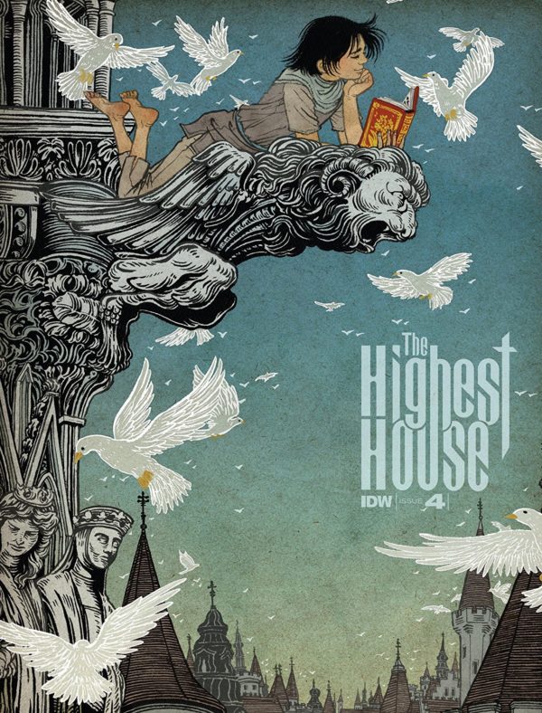 Highest House #4 cover by Yuko Shimizu