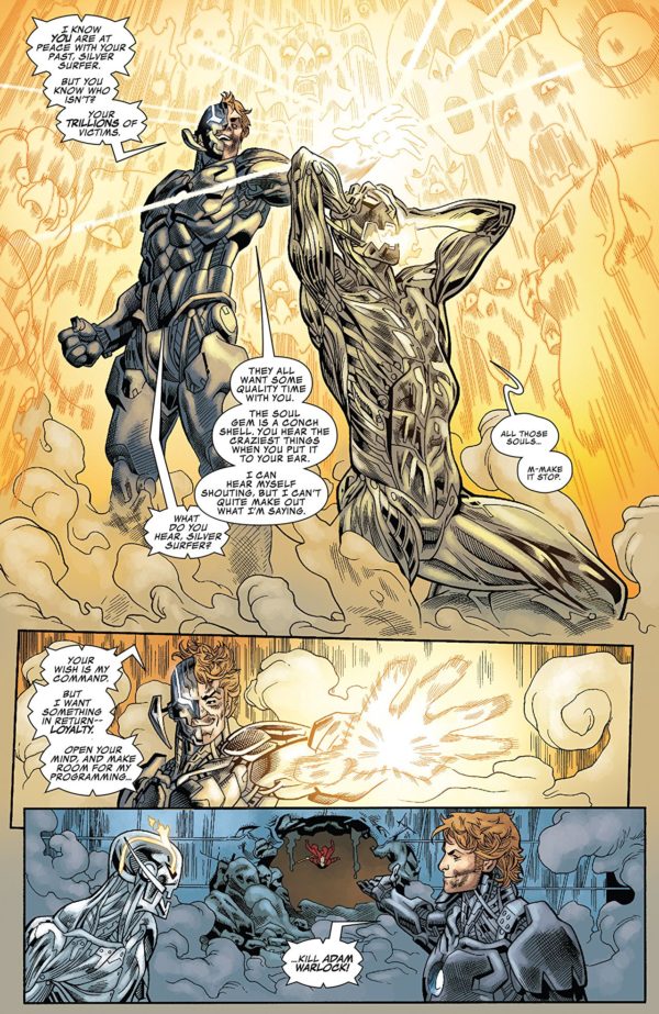 Infinity Countdown #3 art by Mike Hawthorne, Terry Pallot, and Jordie Bellaire