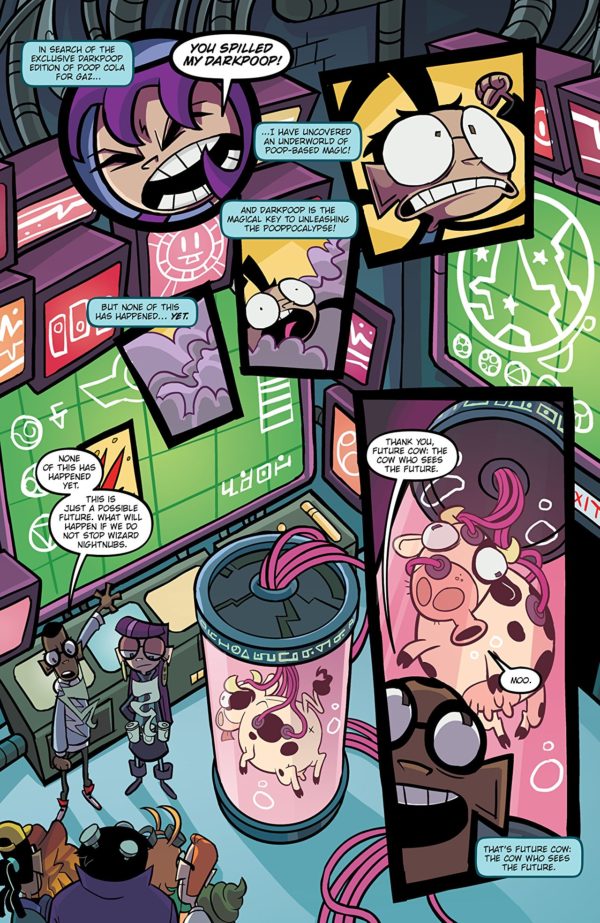 Invader Zim #30 art by Maddie C. and Fred C. Stresing