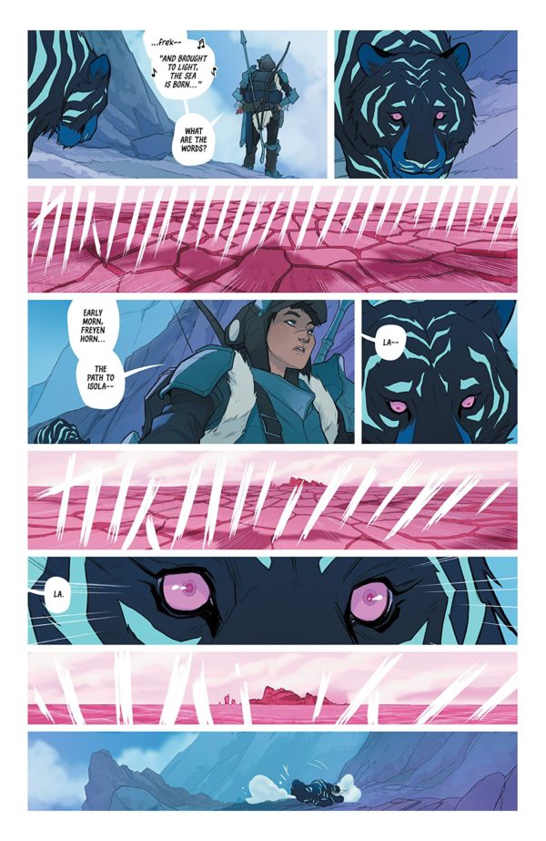 Isola #2 art by Karl Kerschl and MSASSYK