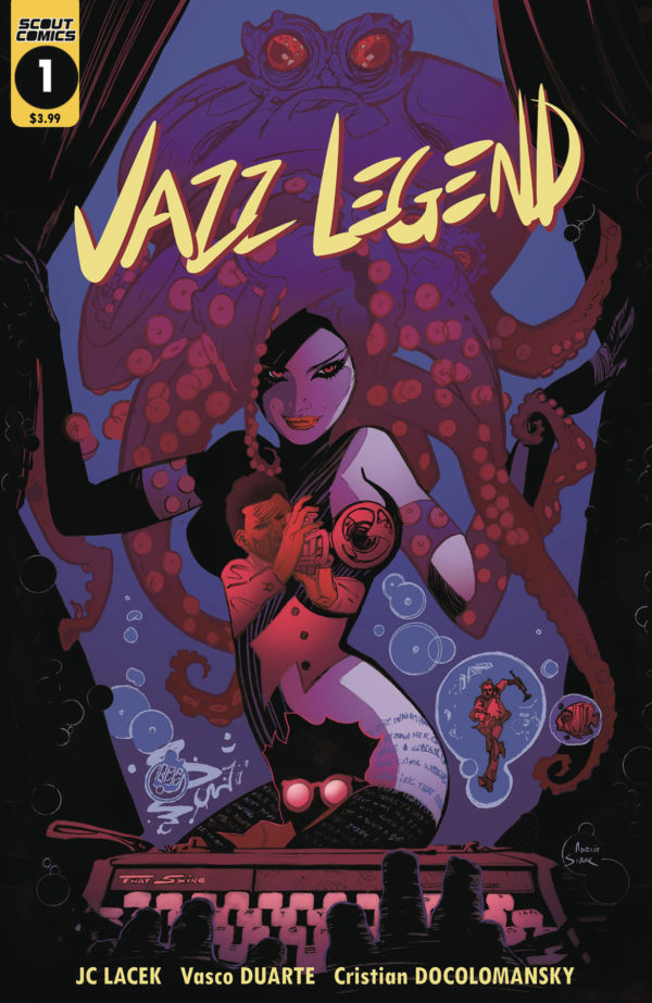 Jazz Legends #1 cover by Vasco Duarte